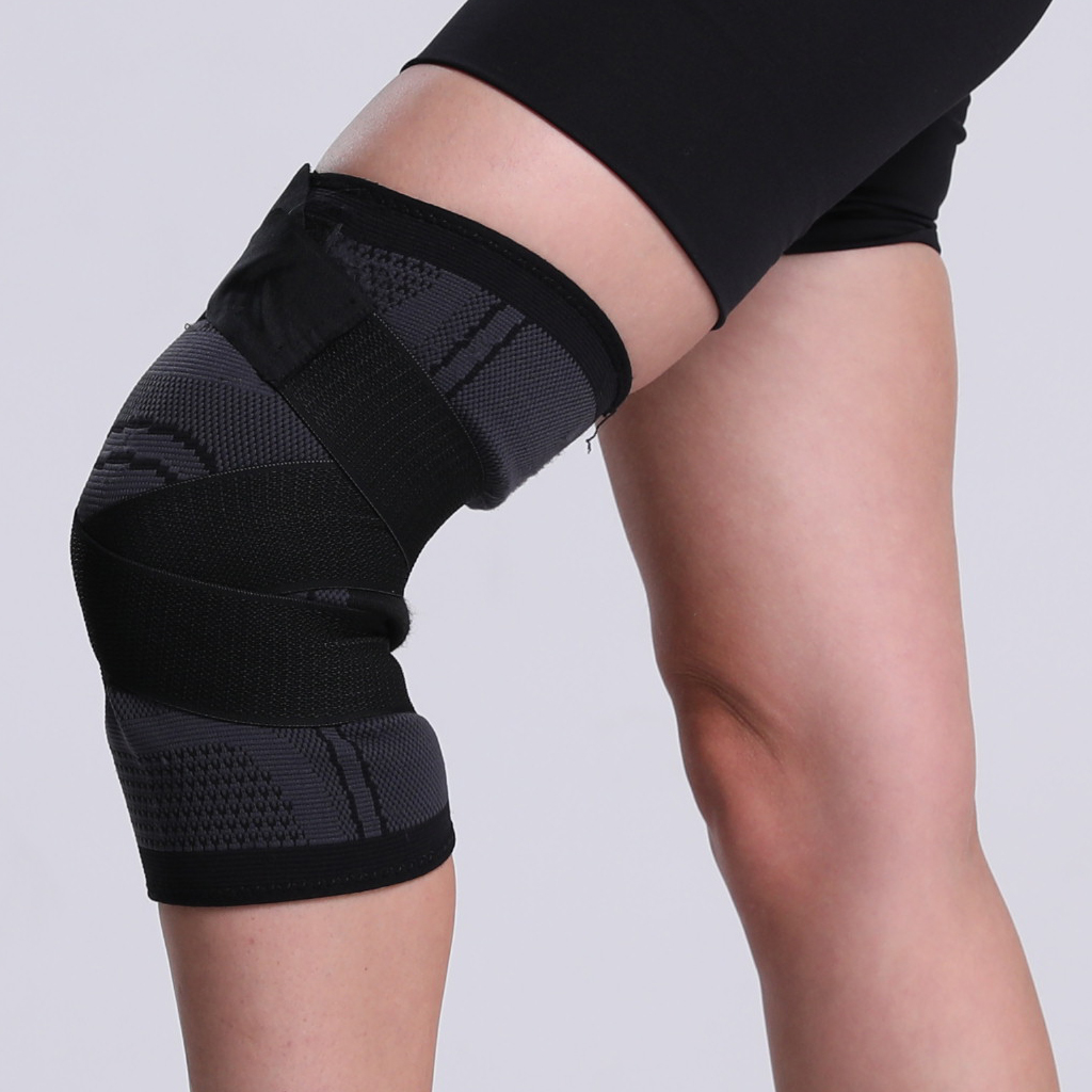 Adjustable Elbow Knee Pads/knee Brace Compression Sleeve Pair Knee Support /power Knee Knee Joint Support
