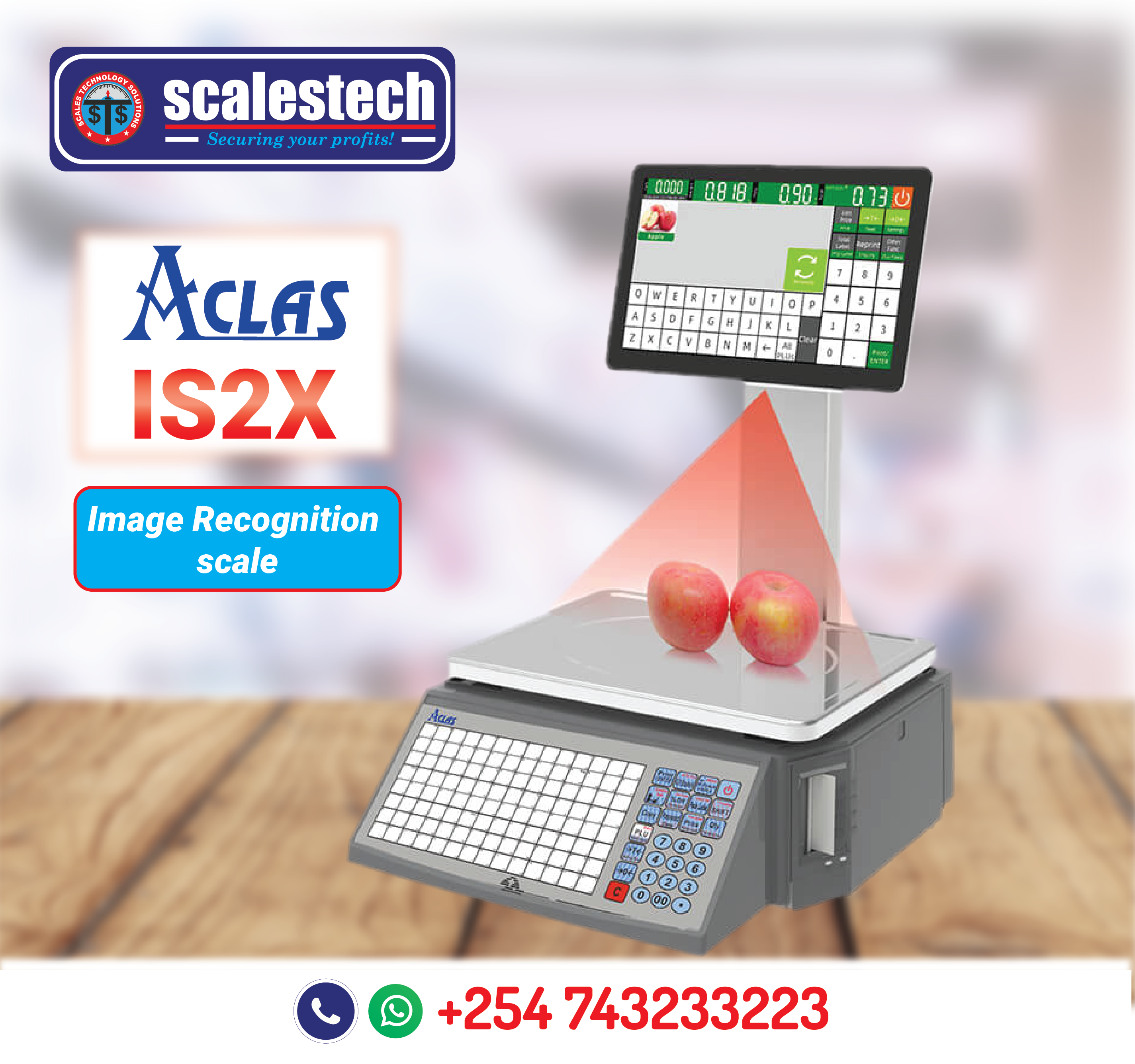 iS2X Image Recognition Scale