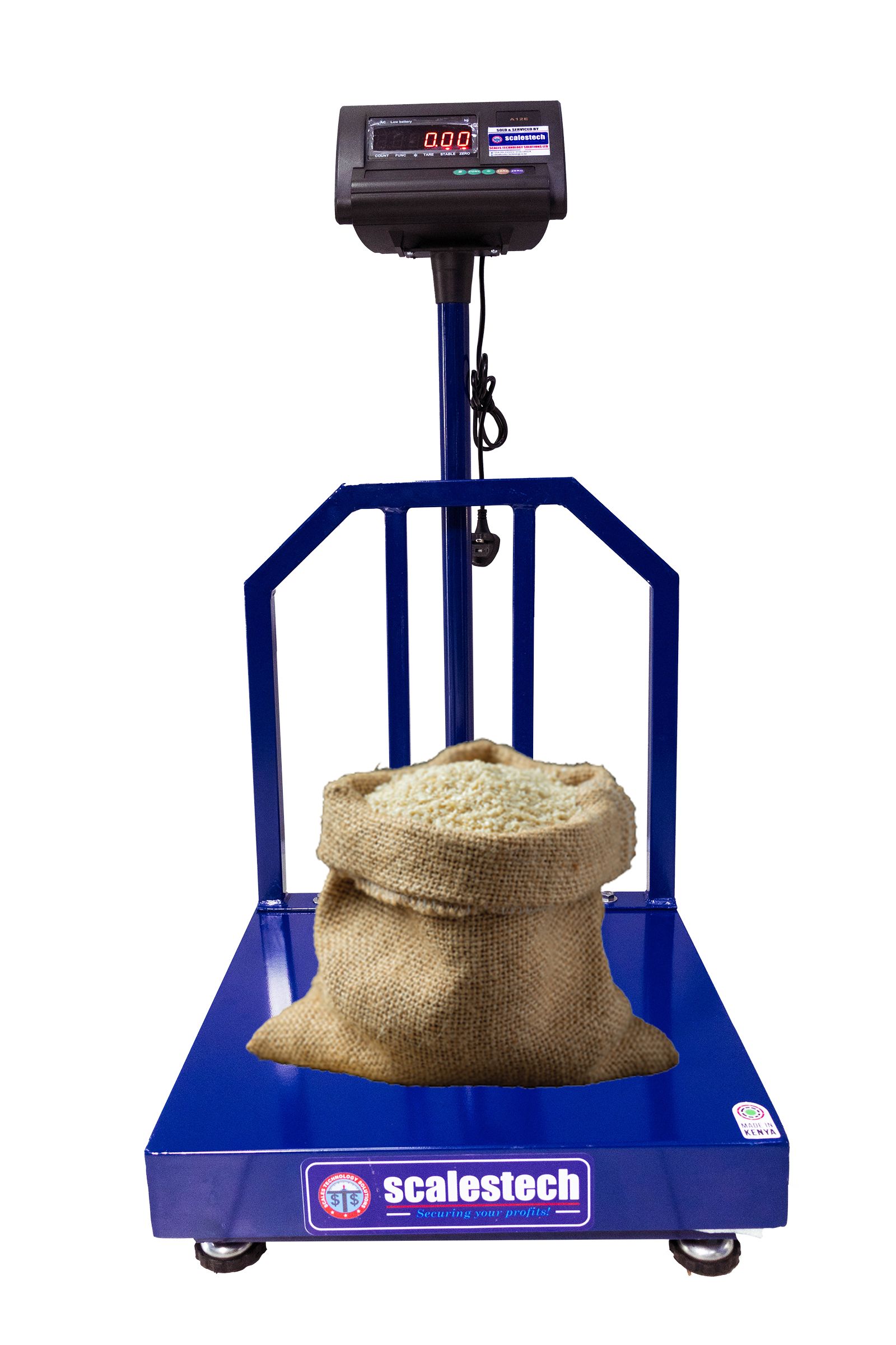 Heavy-Duty Mild Steel Electronic Platform Scale