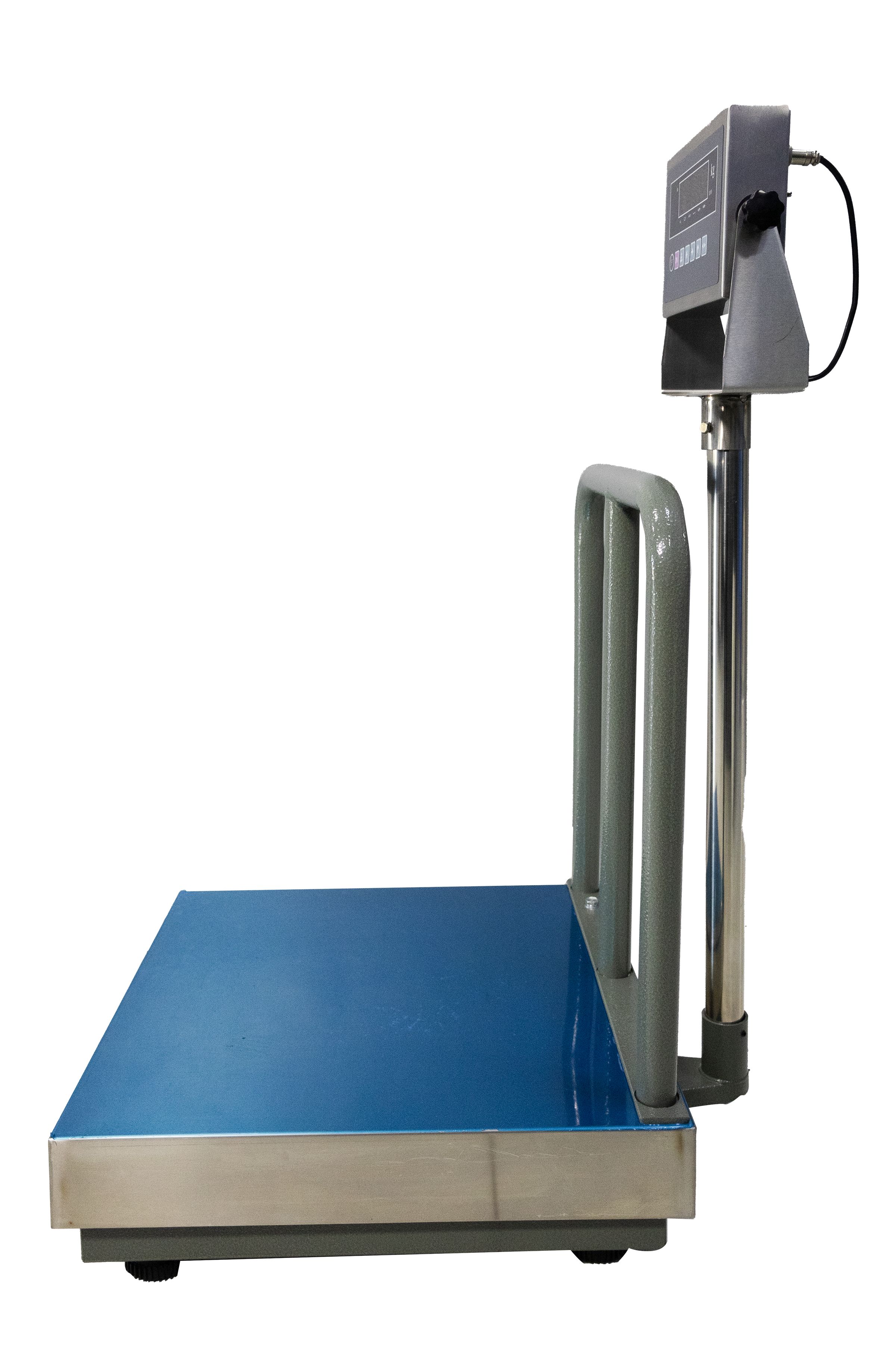 Heavy Duty Mild Steel Electronic Platform Scale with Stainless Steel Top Pan