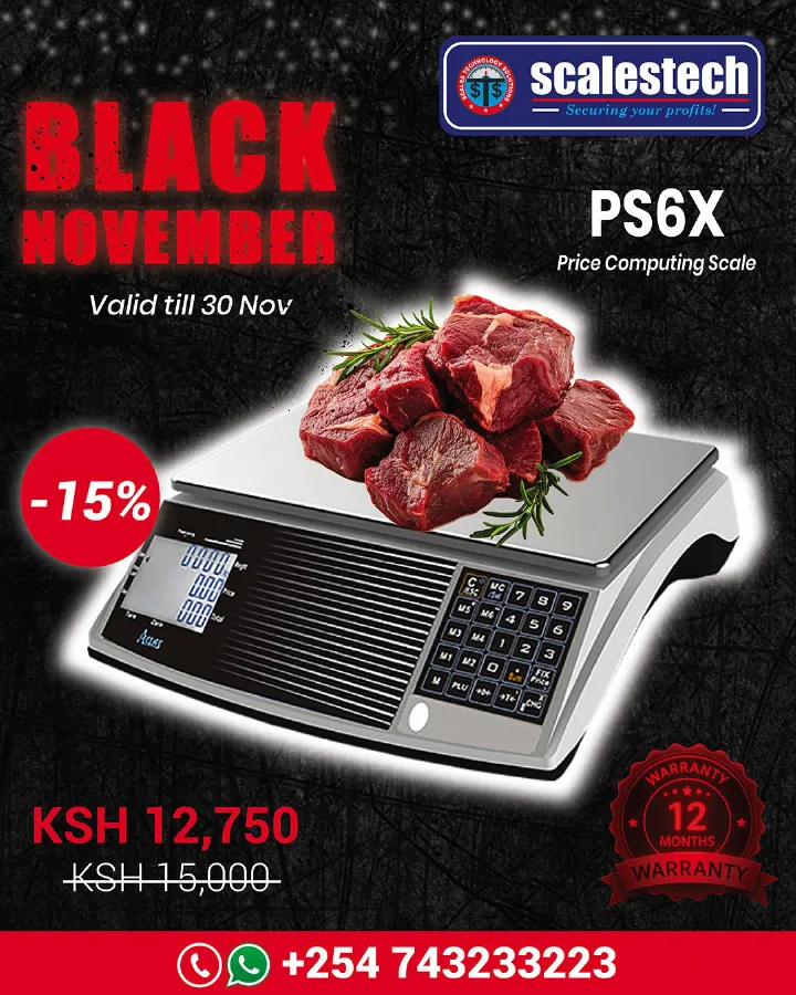 PS6X Price Computing Scale - Without Pole