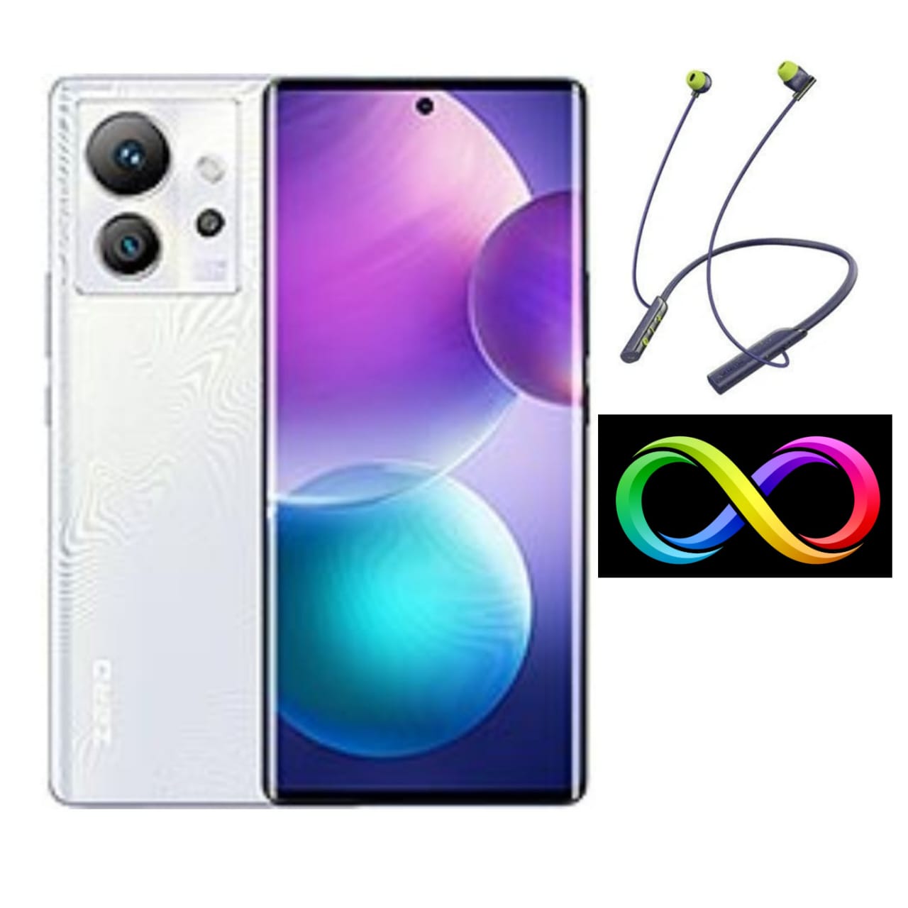 Refurbished Infinix Zero Ultra 8GB RAM 256GB ROM 6.8'' 4500mAh 32MP+200MP Camera (Dual SIM) Android Smartphones/ Mobile Phones+FREE NECKLACE LITE