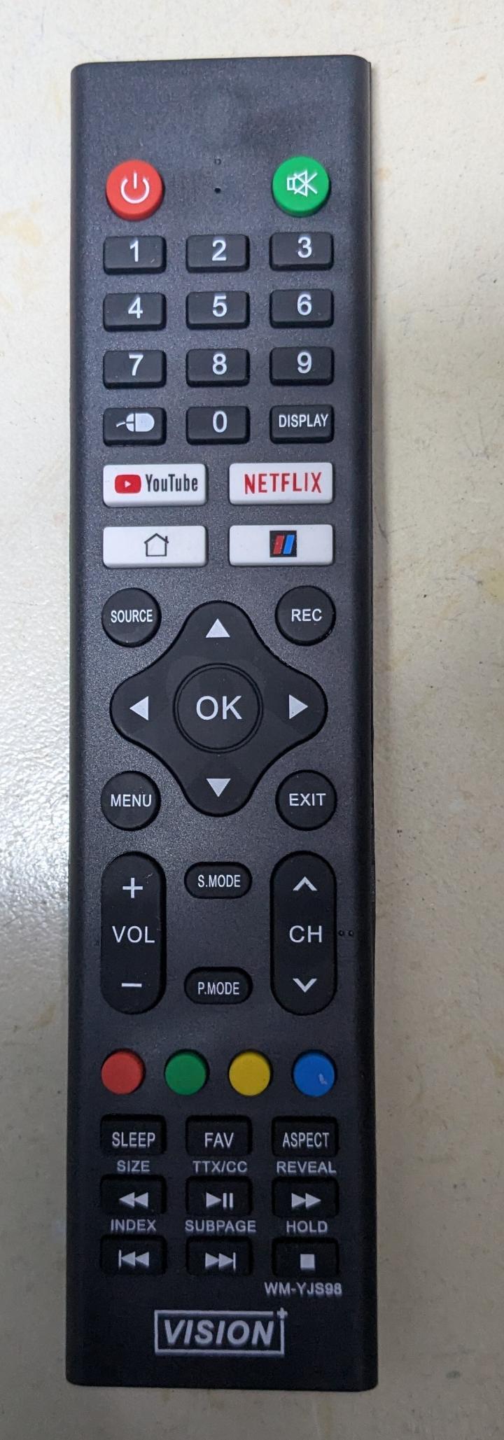 Vision Plus Remote Control Best price for Vision plus smart TV remote control. Remote Controls ...