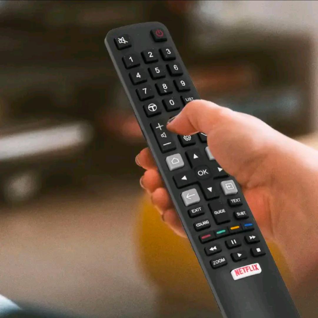 Remote control for TCL smart TV.
