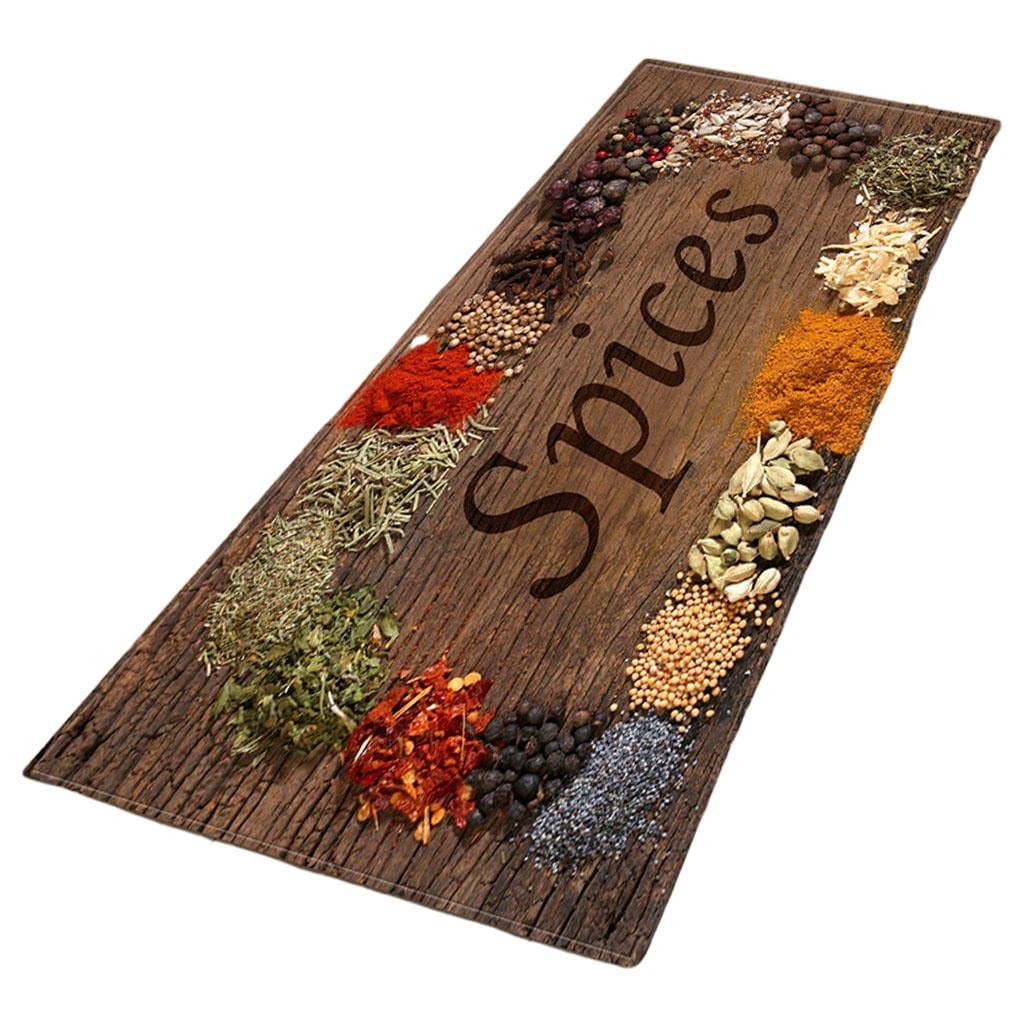 2PCS Kitchen Mats Set – Super Non-Slip Rubber Underside (120×40cm + 60×40cm)