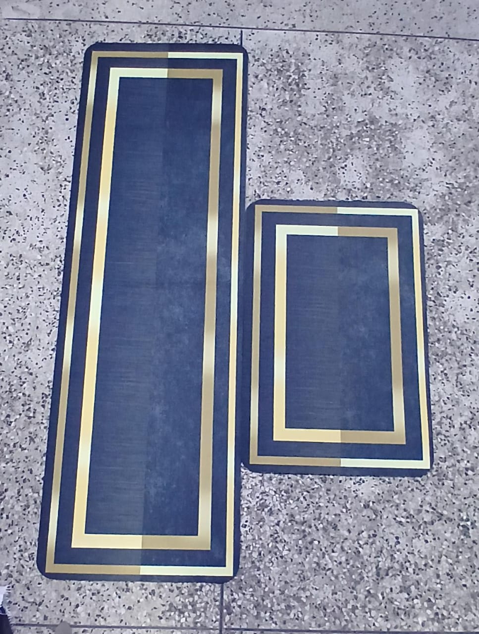 2PCS Kitchen Mats Set – Super Non-Slip Rubber Underside (120×40cm + 60×40cm)