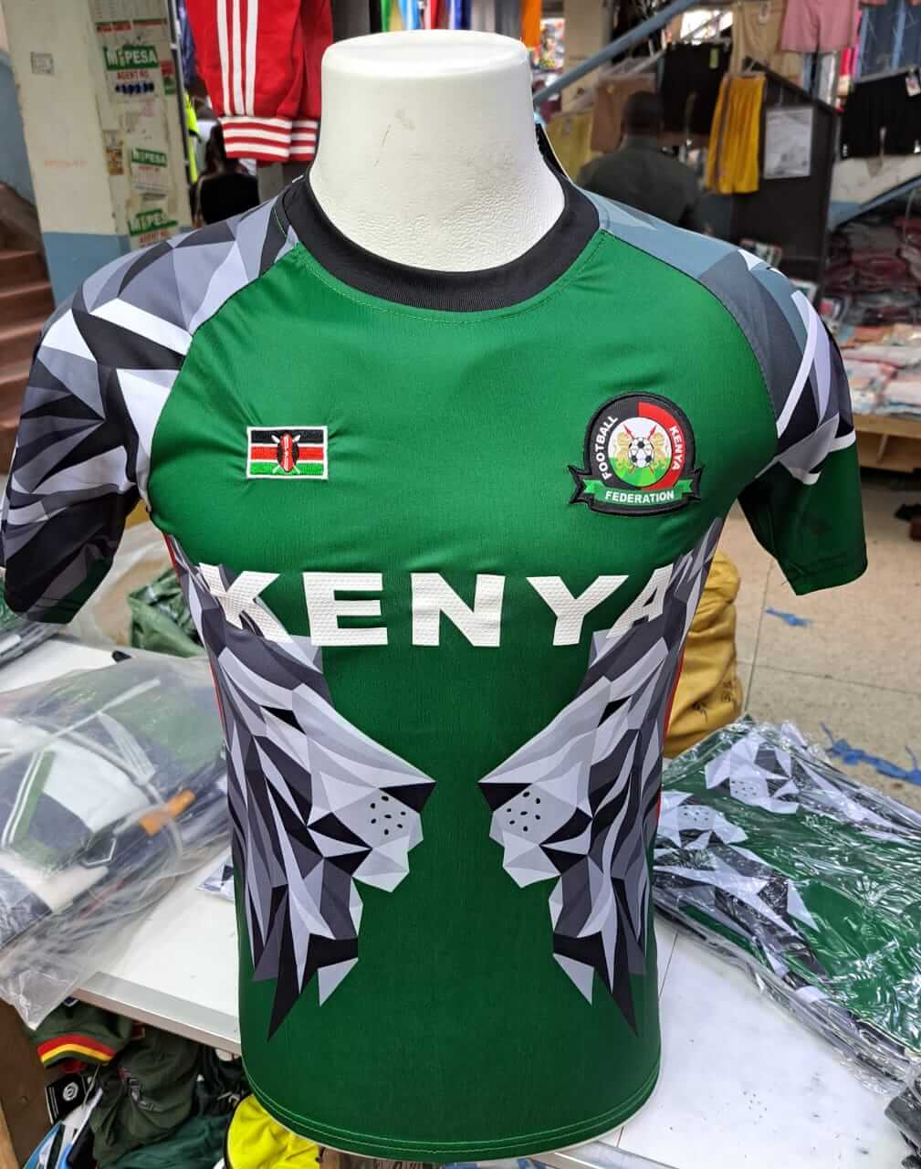 Kenyan Green Rugby Jersey – “Anguka Nayo” Edition | Twende Kazi Team Kenya Sports Shirt | Bold, Breathable & Stylish Men’s National Pride Wear