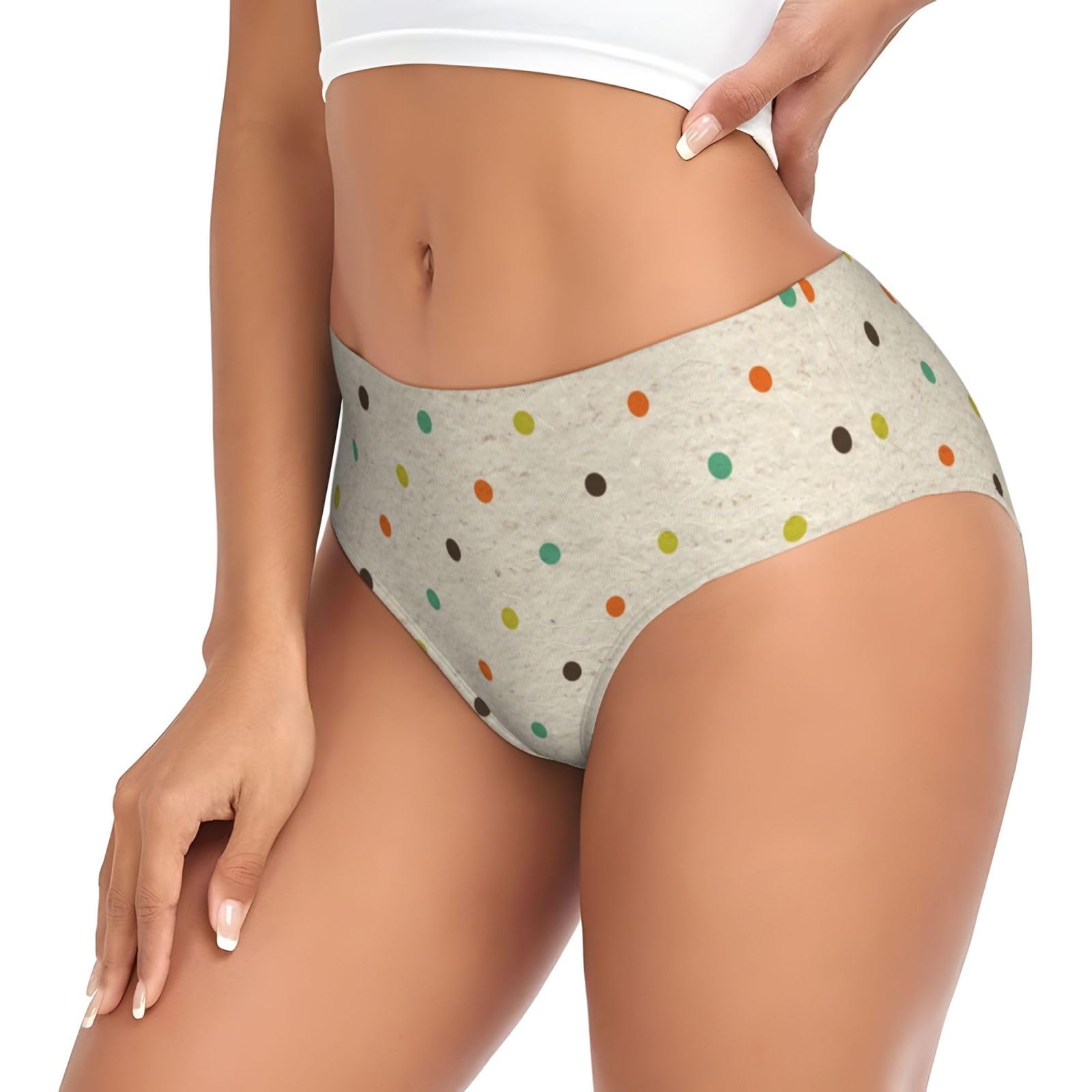 💡 New Arrival‼️ Polka plain Panties 3-Pack | Soft, Breathable & Everyday Comfort | Women's Underwear panties