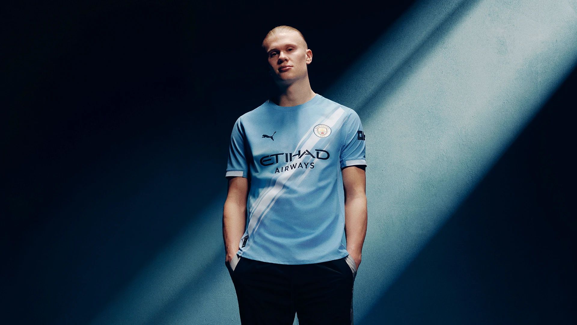 Man City Home Football Jersey 2024/25 – Premium Quality Breathable Blue Kit for Men, Lightweight Match & Training Shirt