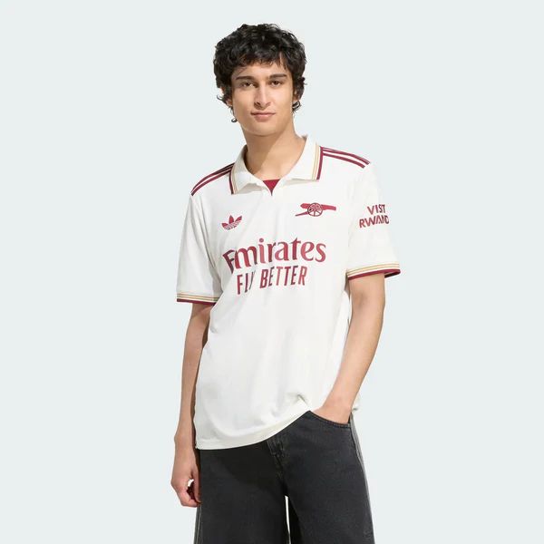 Arsenal 25/26 White Away Football Jersey – Lightweight, Performance-Driven Soccer Shirt for Matches, Training & Daily Wear