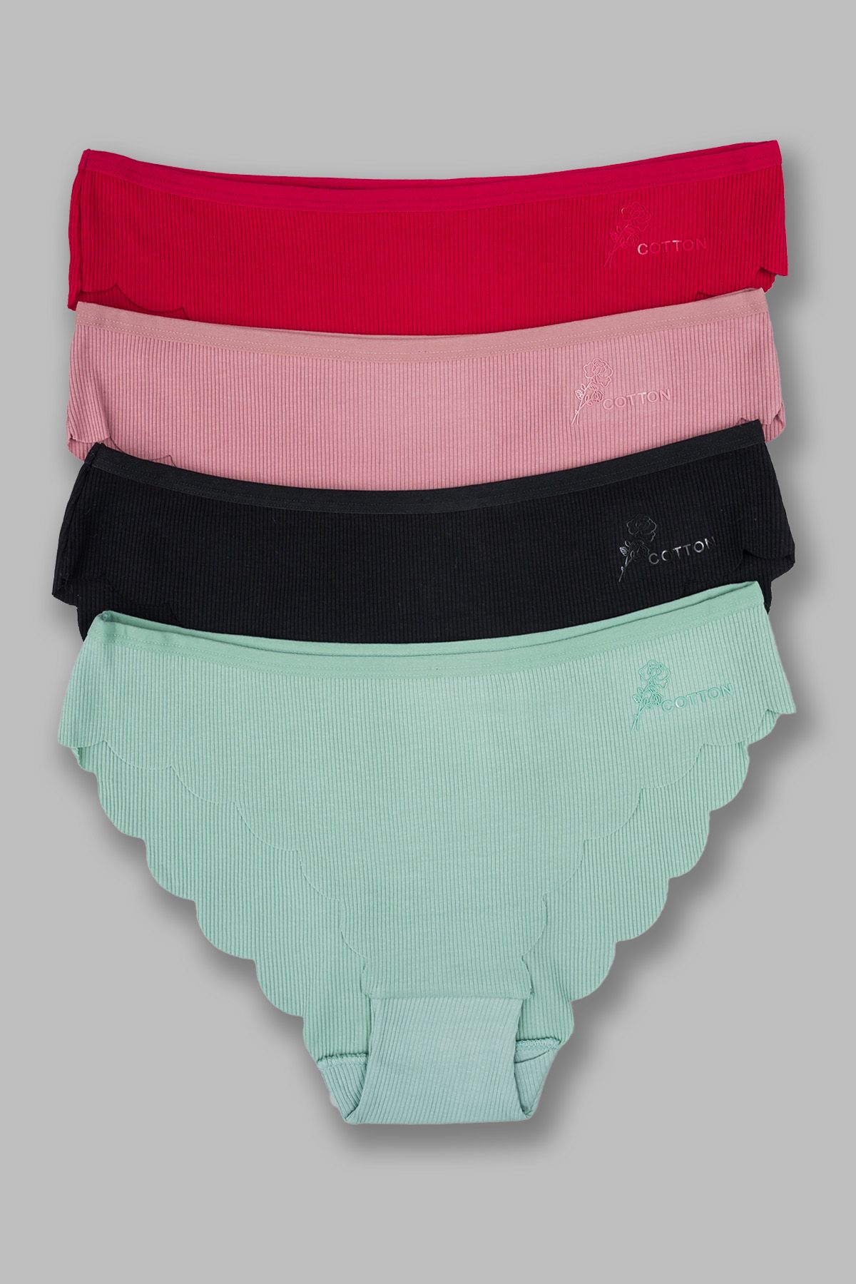 💡 New Arrival‼️ Polka plain Panties 3-Pack | Soft, Breathable & Everyday Comfort | Women's Underwear panties
