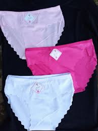 💡 New Arrival‼️ Polka plain Panties 3-Pack | Soft, Breathable & Everyday Comfort | Women's Underwear panties