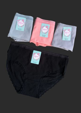 💡 New Arrival‼️ Polka plain Panties 3-Pack | Soft, Breathable & Everyday Comfort | Women's Underwear panties
