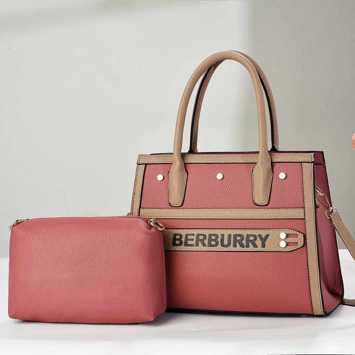 🔥 LUXURY CLASSIC!!! Women’s High-Quality Berburry-Style Handbag – Elegant Timeless Fashion Bag. Classic, timeless design perfect for work, events, and everyday sophistication.