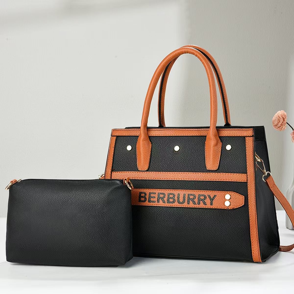 🔥 LUXURY CLASSIC!!! Women’s High-Quality Berburry-Style Handbag – Elegant Timeless Fashion Bag. Classic, timeless design perfect for work, events, and everyday sophistication.