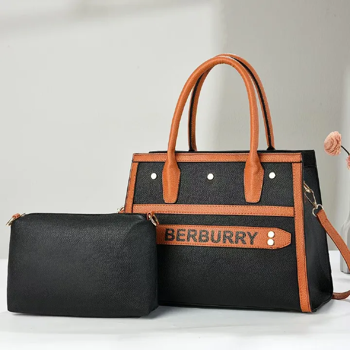 🔥 LUXURY CLASSIC!!! Women’s High-Quality Berburry-Style Handbag – Elegant Timeless Fashion Bag. Classic, timeless design perfect for work, events, and everyday sophistication.