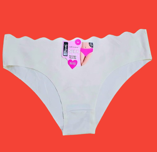 💖 6pcs Seamless Serrated Waist Panties – Soft Breathable Low-Rise Women’s Underwear, Stretchy Comfortable Invisible Fit Lingerie