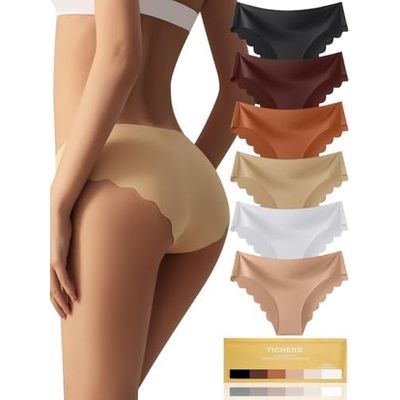 💖3pcs  Seamless Hipster Serrated Panties – Sexy Low-Rise Women’s Underwear, Soft Breathable Stretch Invisible Fit Lingerie