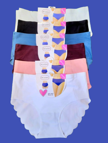 💖3pcs  Seamless Hipster Serrated Panties – Sexy Low-Rise Women’s Underwear, Soft Breathable Stretch Invisible Fit Lingerie