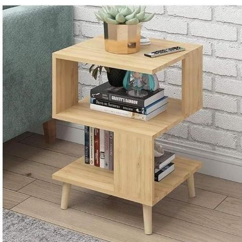Wooden Bedside Tables - Brown
