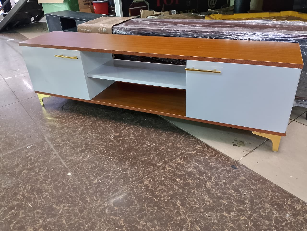Ally Modern Wooden Tv Stand 4ft