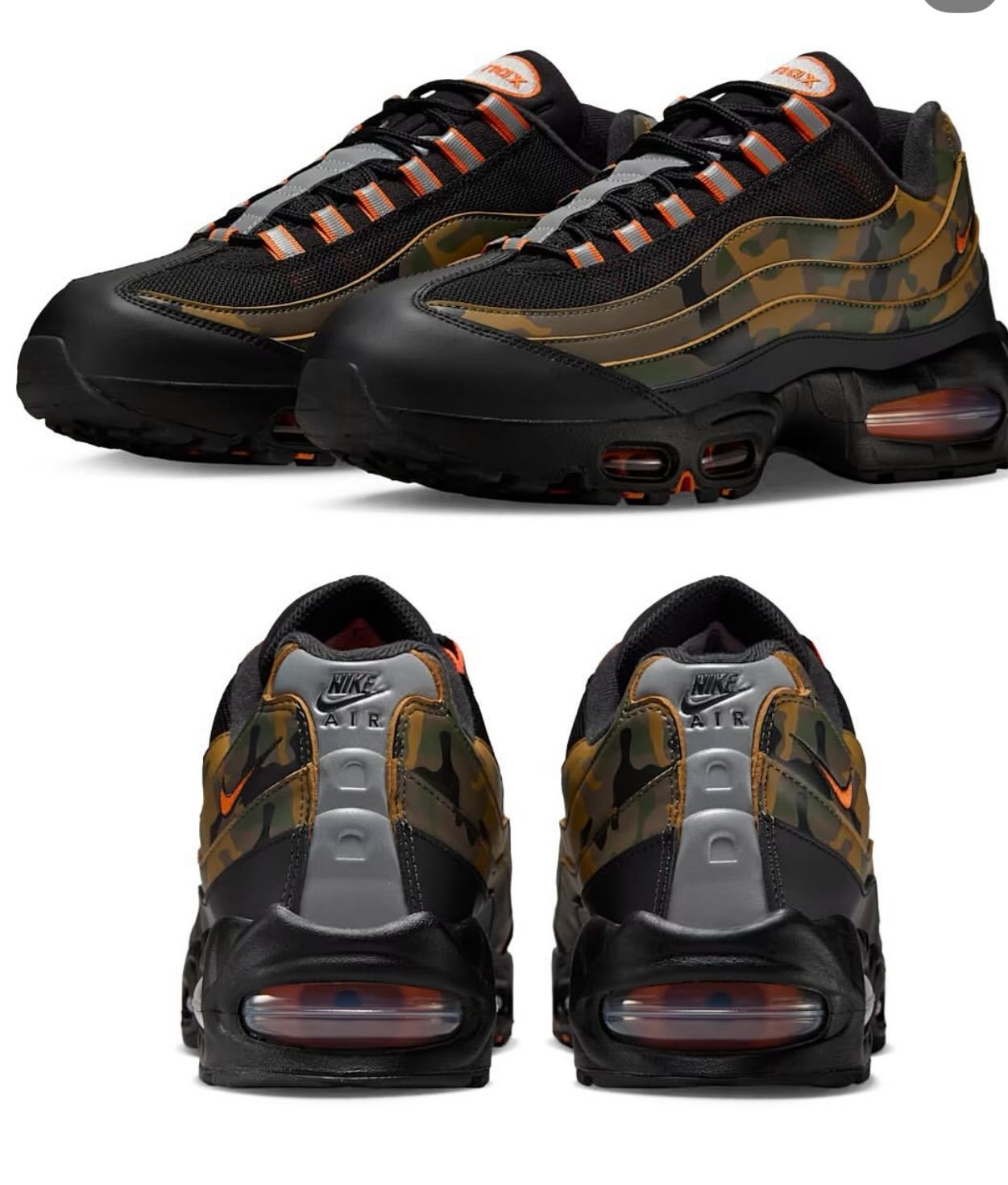 “🔥🔥ATTENTION PLEASE ❗❗❗
⚡ DON'T SLEEP❗❗❗ Once they're gone, they're gone.
“🔥🔥 Rare Air Max 95 Racer Blue Camo & Green camo street-ready style meets legendary comfort.”