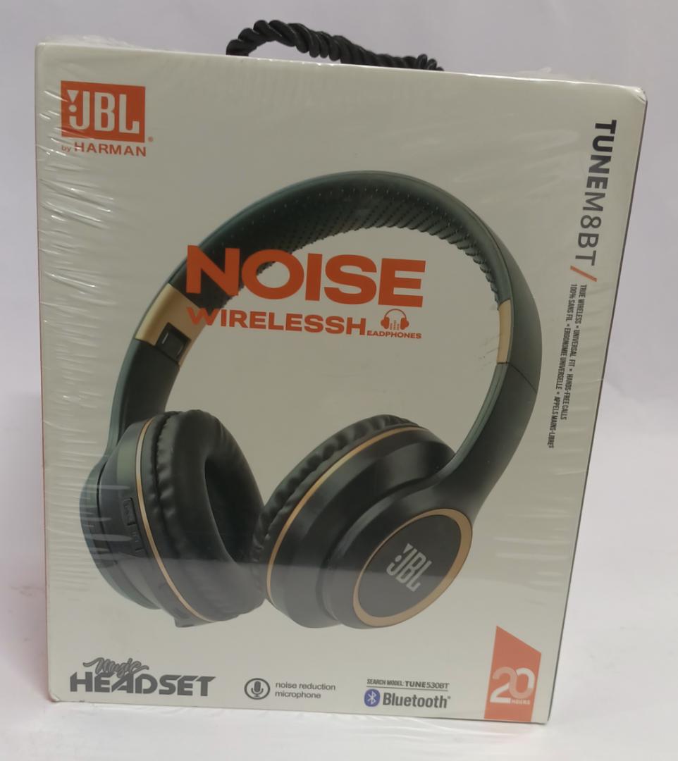 Wireless TuneM8BT Rechargeable Headphones