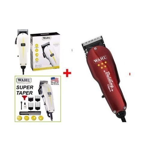 Wahl Super-Taper Hair Shaving Machine +Free Balding Shaver Kinyozi
