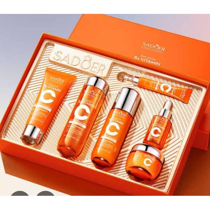 SADOER Facial Skin Care Set | Cleanser, Toner & Moisturizing Treatment – Nourishing, Brightening & Smooth Skin Facial Routine, Daily Facial Care Kit for All Skin Types