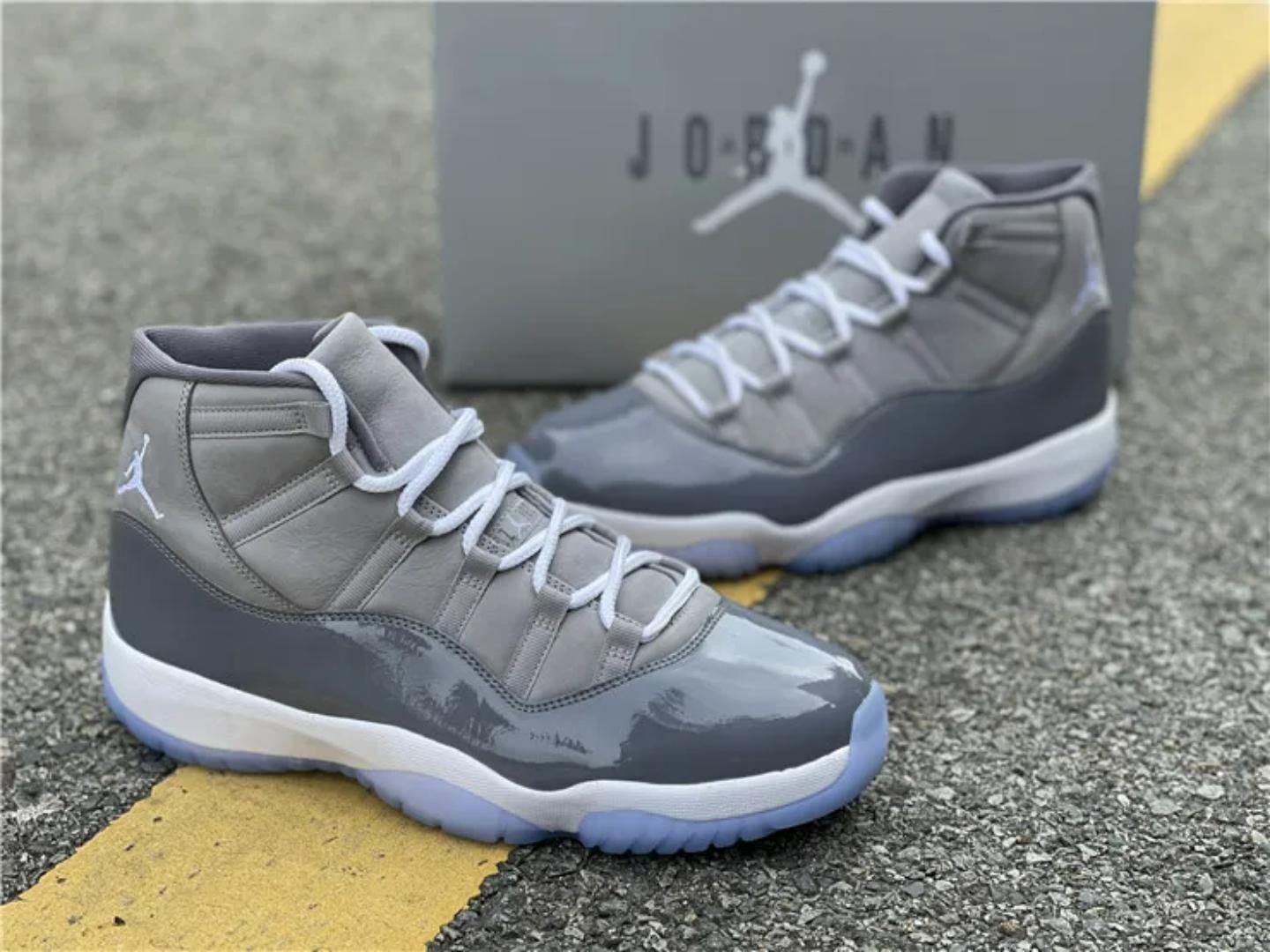 Air Jordan 11 Retro 'Cool Grey' Quality  Sneakers (Best Shop for Quality Sneakers, Boots, Oxfords and Shoes Accessories)