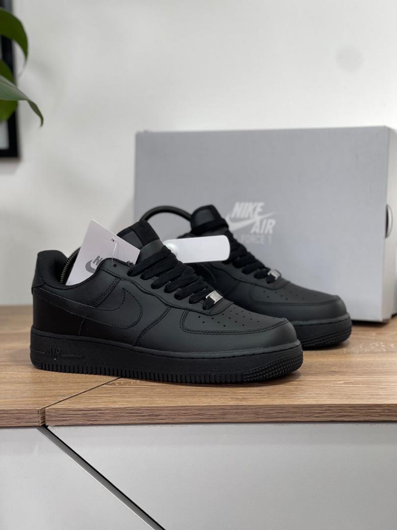 Quality Black Airforce 1 Low Sneakers (Best Shop for Quality Sneakers, Boots, Oxfords and Shoes Accessories)