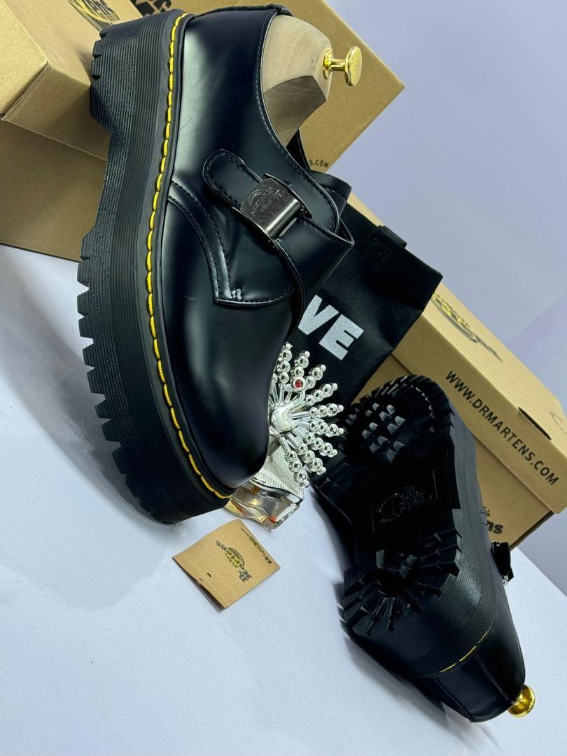 Dr. Martens1461 Thick Sole Low Top Quad Martin Boots Women's Buckle Low Top FenimoreBex Men's Martin Boots