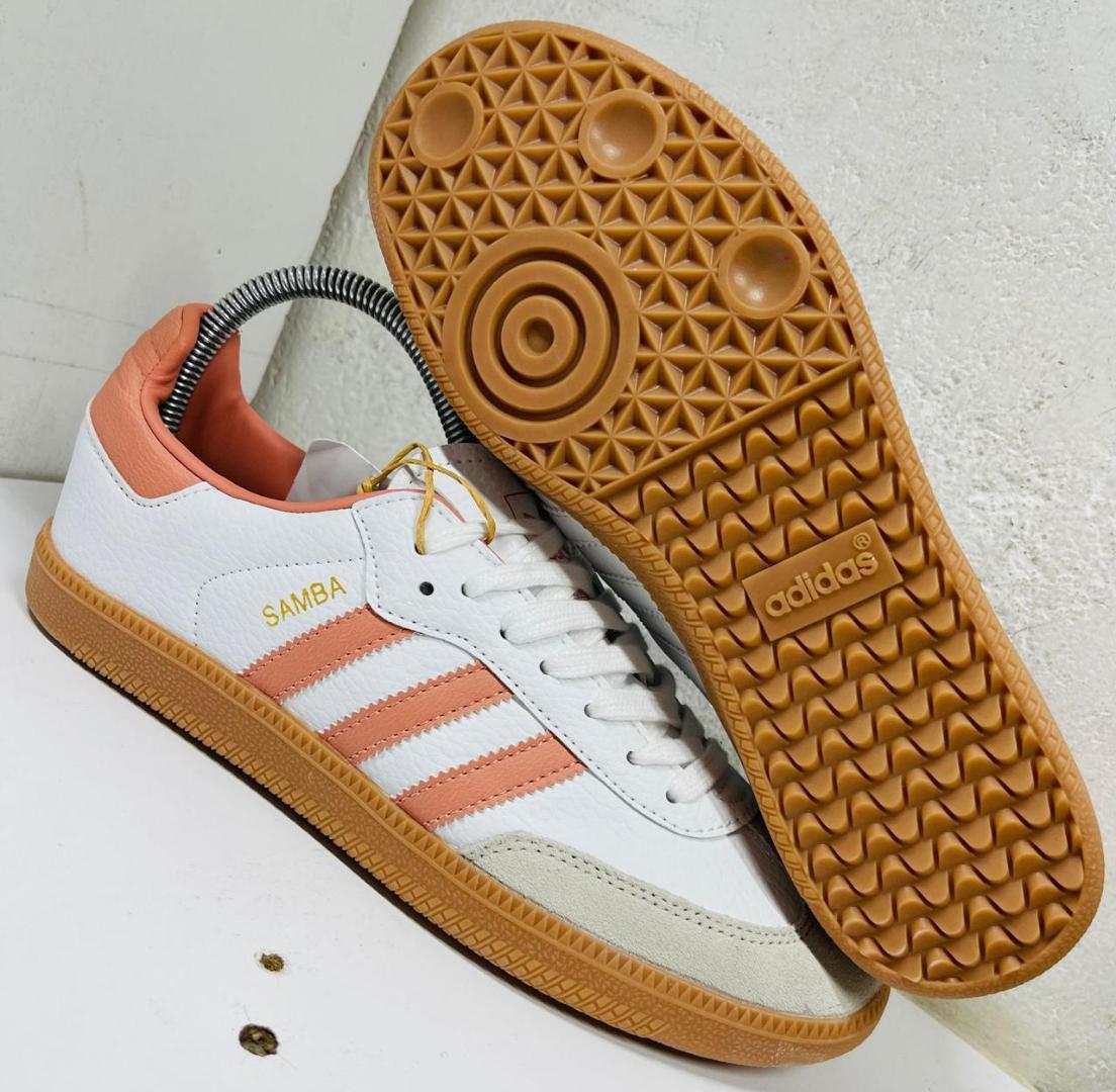 Quality Adidas Samba OG “Wonder Clay” Women Sneakers,  Peach Adidas Samba (Best Shop for Quality Sneakers, Boots, Oxfords and Shoes Accessories)