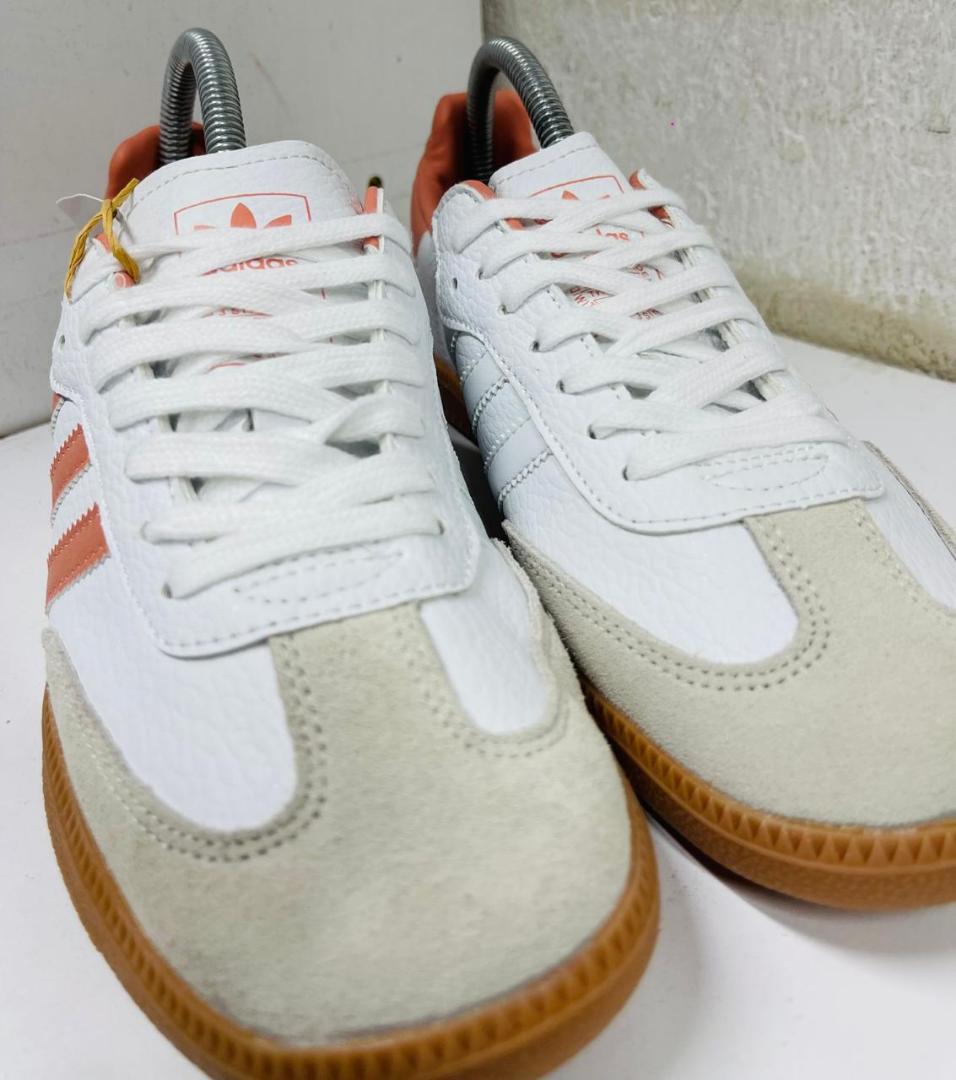 Quality Adidas Samba OG “Wonder Clay” Women Sneakers,  Peach Adidas Samba (Best Shop for Quality Sneakers, Boots, Oxfords and Shoes Accessories)