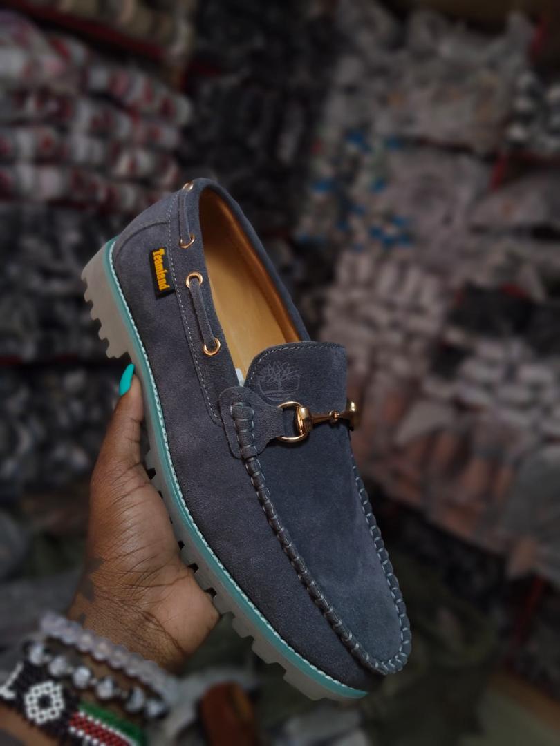 Timberland Grey Suede Quality Loafers, Timberland Casuals, Men's Timberland Official Shoes  (Best Shop for Quality Shoes, Sneakers, Casuals, Boots, Oxfords, Officials and Shoe Accessories)