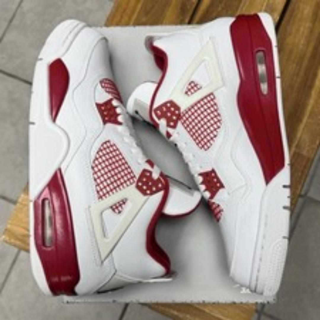 High Quality Air Jordan 4 Retro SB Wine Red Sneakers (Best Shop for Quality Shoes, Sneakers, Casuals, Boots, Oxfords, Officials and Shoe Accessories)