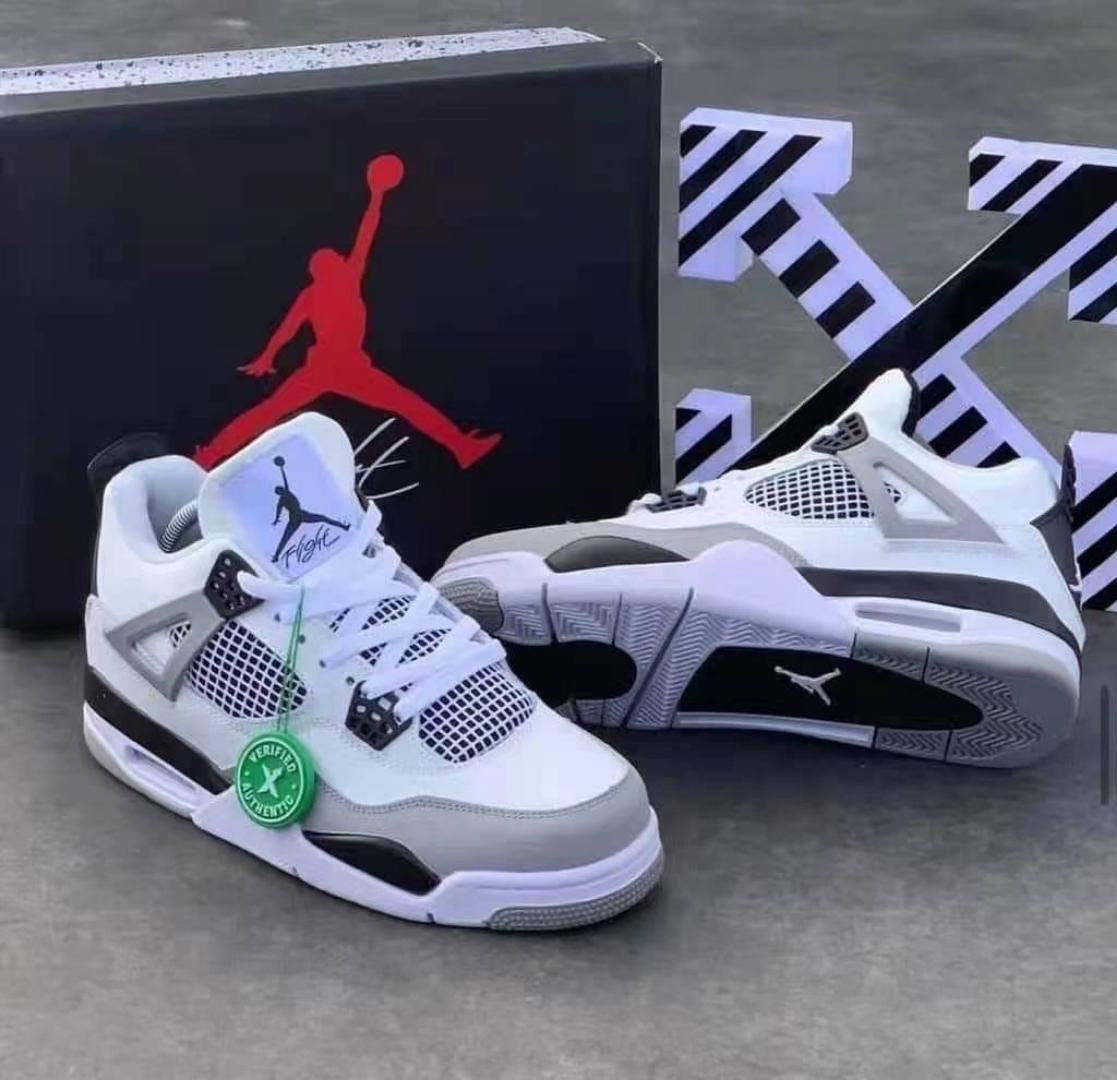 High Quality Air Jordan 4 Retro Military Black, Guaranteed Authentic Sneakers (Best Shop for Quality Shoes, Sneakers, Casuals, Boots, Oxfords, Officials and Shoe Accessories)