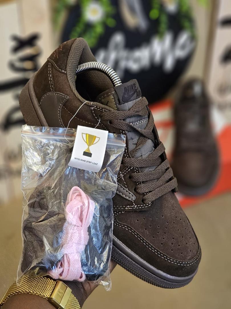 Quality Air Jordan Retro 1 Low OG SP Travis Scott Velvet Brown  Sneakers (Best Shop for Quality Shoes, Sneakers, Casuals, Boots, Oxfords, Officials and Shoe Accessories)