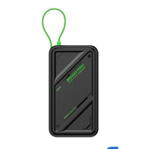 [New Arrival] Infinix GT Power 20000mAh Power bank 55W Max Charging 20cm cable together wtih powerbank Type C Input USB A Output Thin and Light Design Fast Charging Powerbank