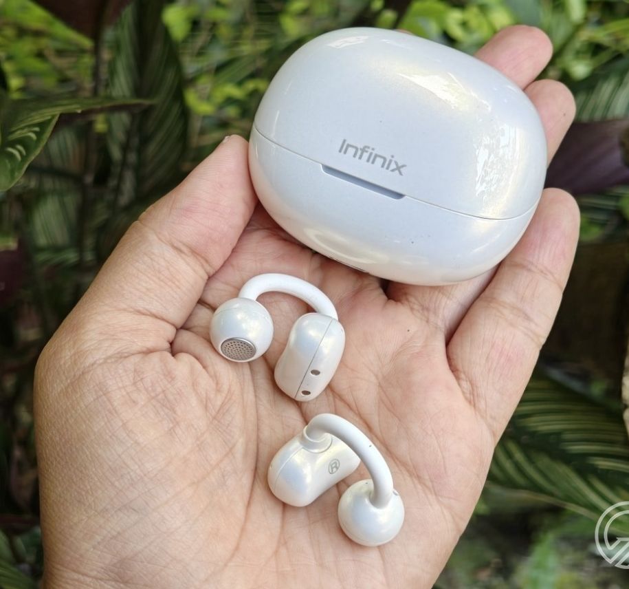 [Special Offer] Infinix ZClip 340mAh Battery Upto 25 Hours Playtime 3 Mics Touch Control IP54 Type C Charging Directional Sound Powerful Bass Wireless Earphones Earbuds Bluetooth