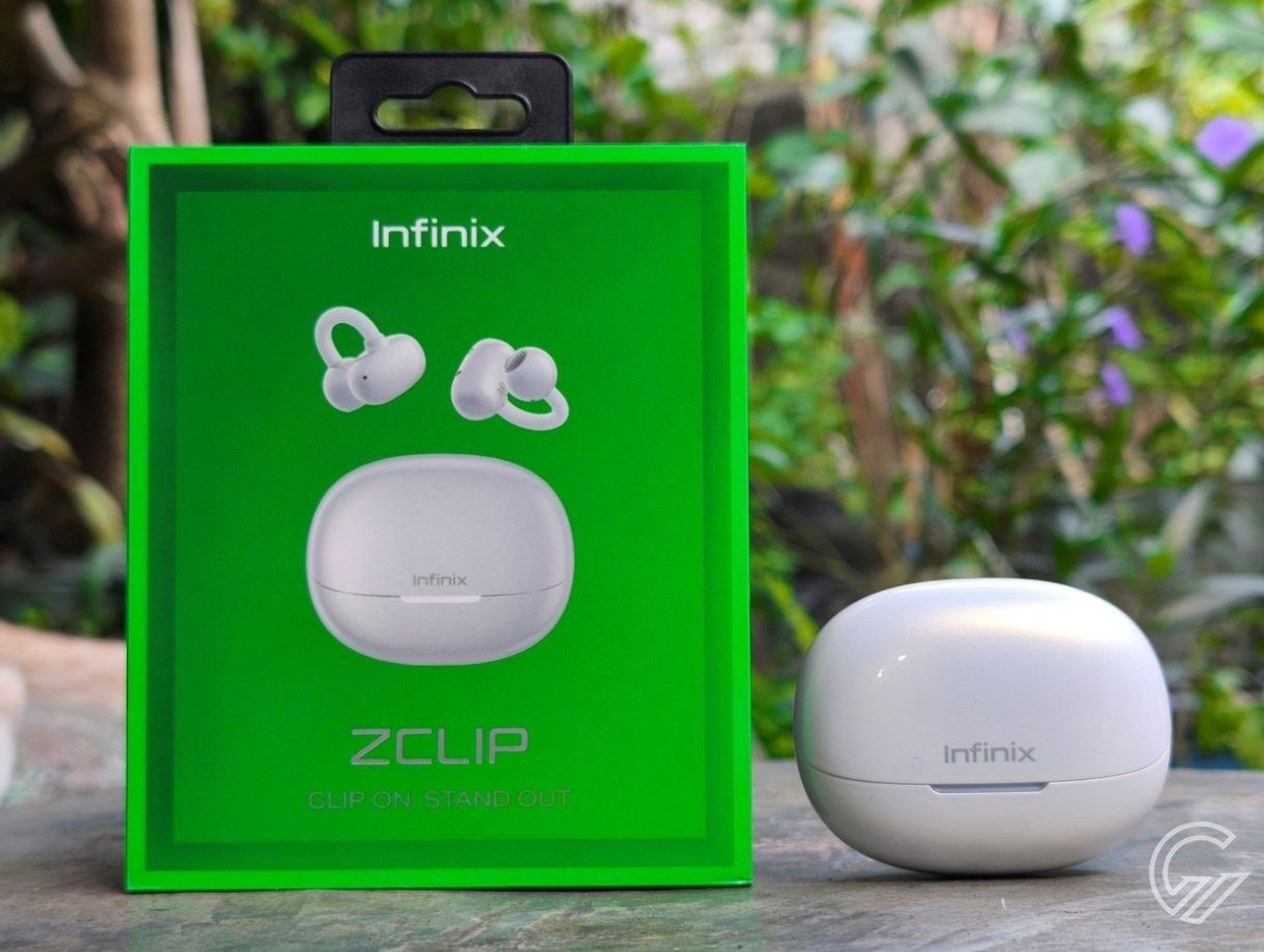 [Special Offer] Infinix ZClip 340mAh Battery Upto 25 Hours Playtime 3 Mics Touch Control IP54 Type C Charging Directional Sound Powerful Bass Wireless Earphones Earbuds Bluetooth