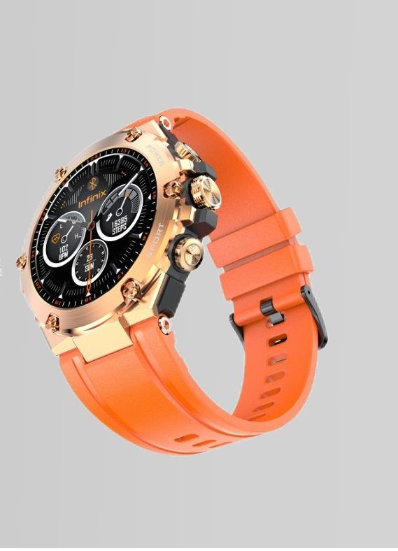 [New Arrival] Infinix Xwatch 3GT 1.53" AMOLED Screen Premium Metal Body 7-10 Days Per Full Charge 200+ Stylish Watch faces IP68 Bluetooth Smartwatch Watch