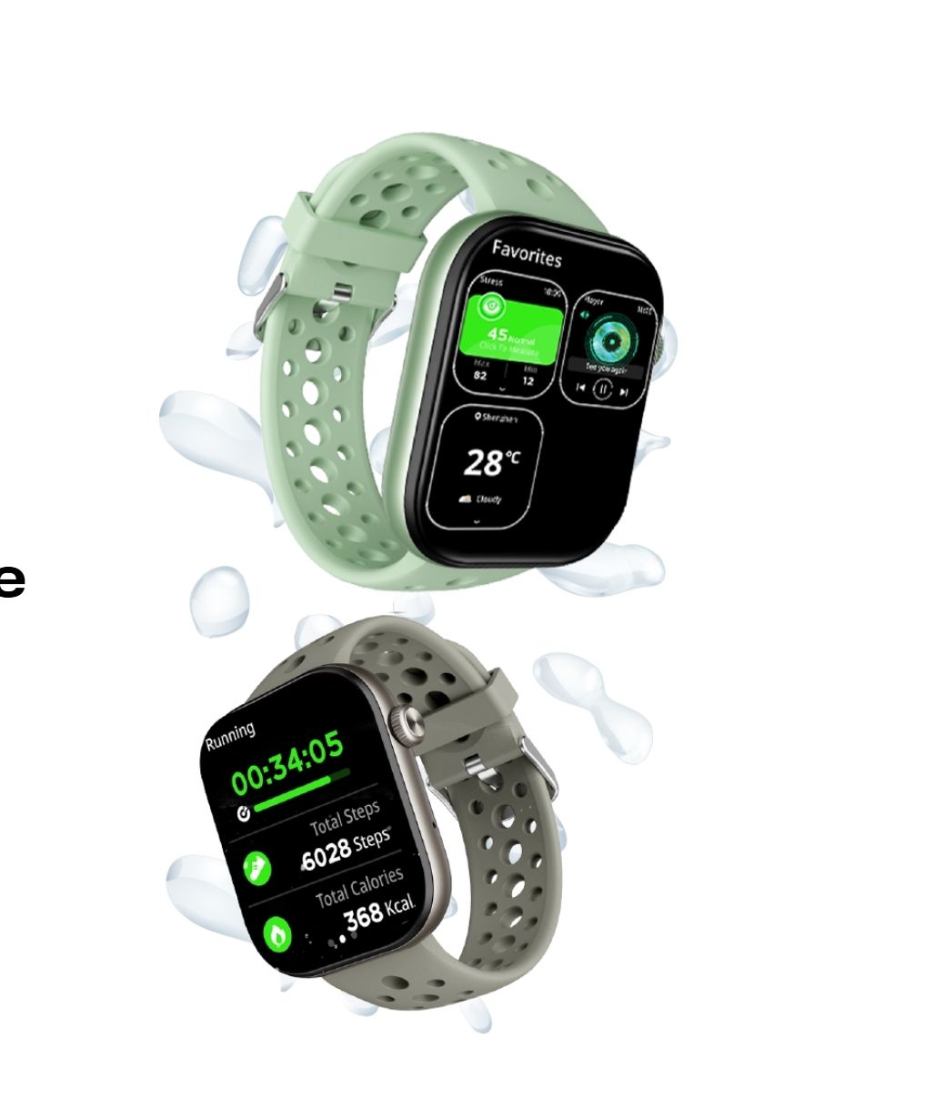 [New Arrival] Infinix Xwatch H4 2.03" HD Screen Premium Metal Body 7-10 Days Per Full Charge 200+ Stylish Watch faces IP68 Bluetooth Wireless Smartwatch Headphones Watch