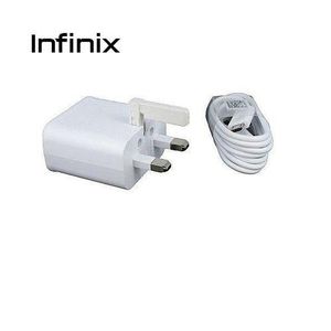 [New Arrival] Infinix 10W Charger Port USB A Super-Fast And Safe Smart Distribution Intelligent Temperature Regulation Charging Adapter Brick Wall Charger