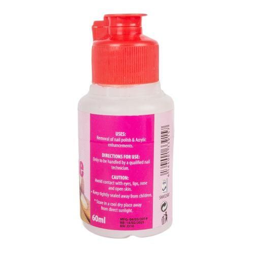 Angelique Acetone 100% Pure, Professional Nail Polish Remover-60mL view 2