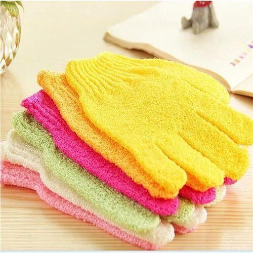 Exfoliating Gloves For Body Scrub Bath Scrubber
