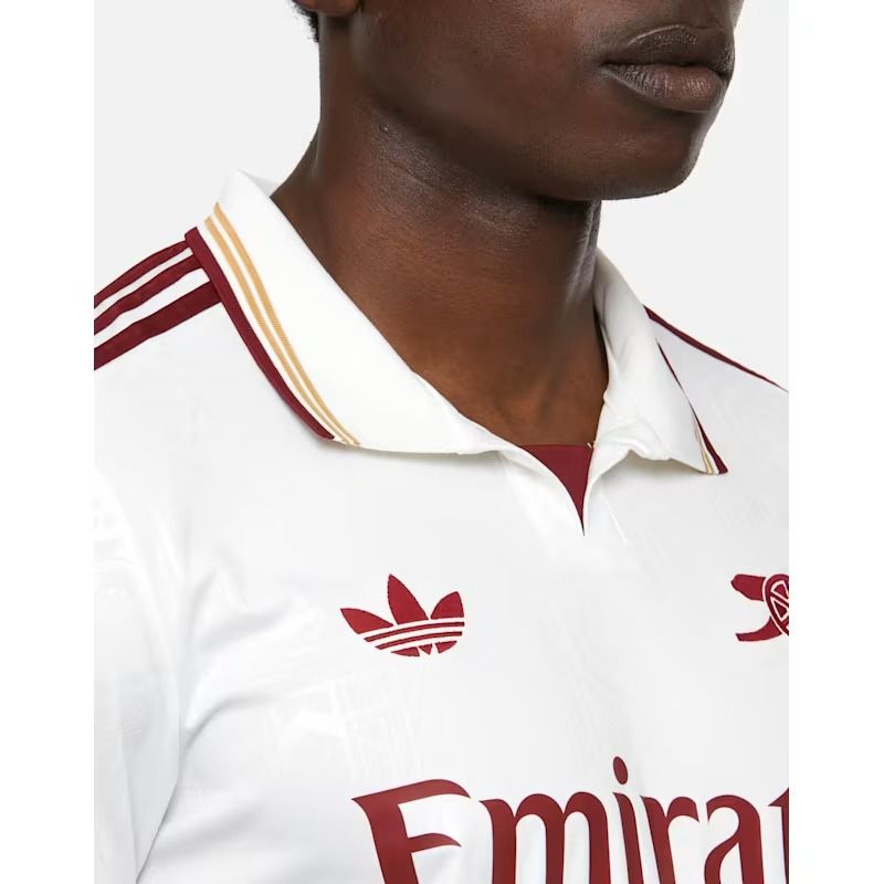 Arsenal 2025/26 White Home Jersey – Men’s Football Kit | Premium Quality Breathable Sportswear