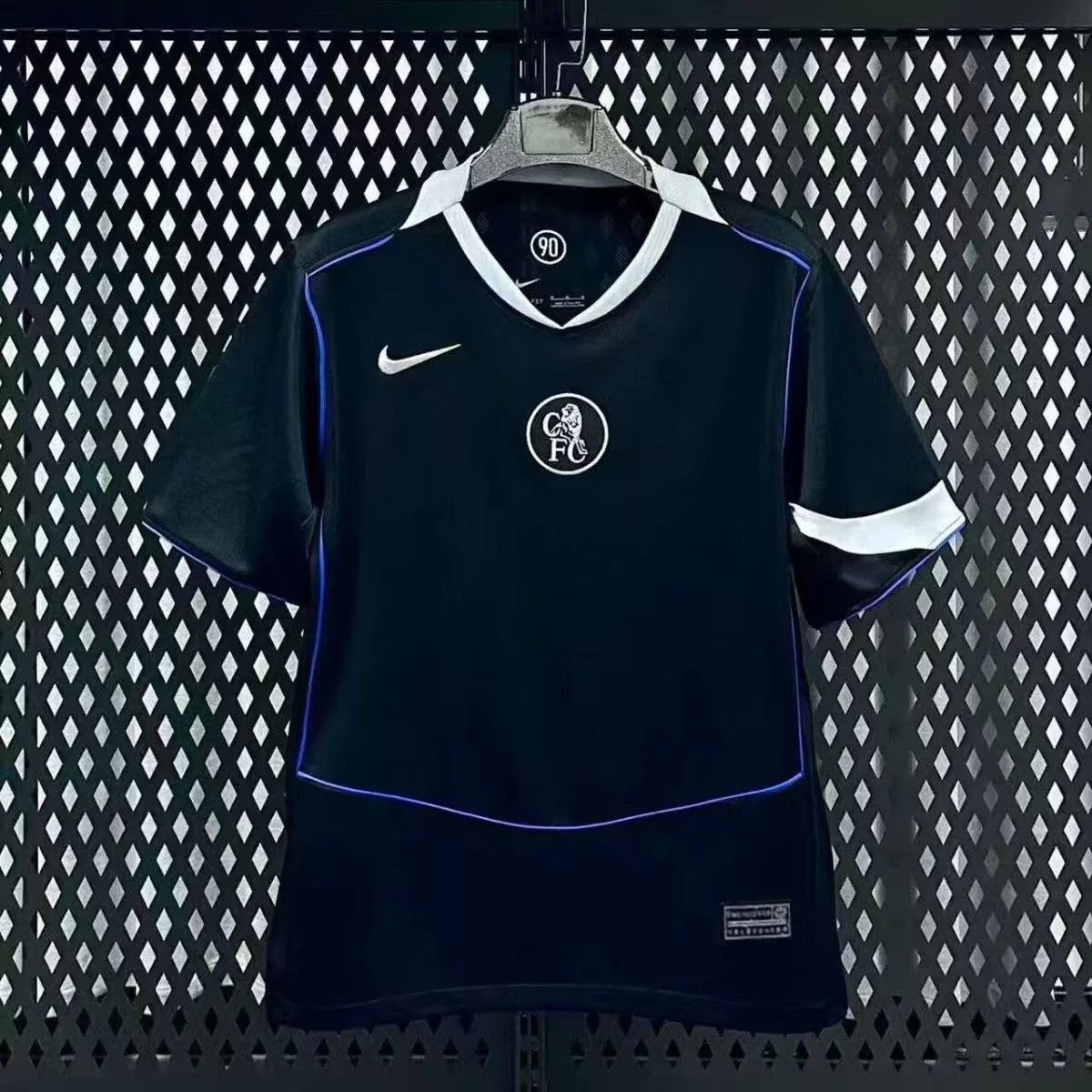 Chelsea FC 2025/26 Black Jersey – Premium Football Shirt for Men & Women | Breathable Sportswear Fan Edition