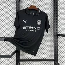 Manchester City FC 25/26 Black Fan Jersey – Premium Football Training Shirt for Men & Women