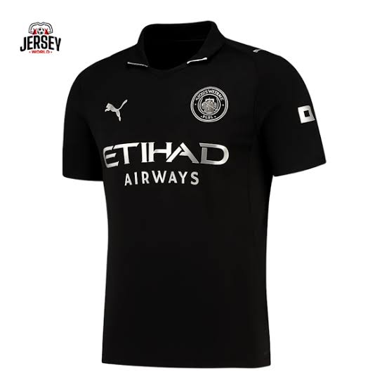 Manchester City FC 25/26 Black Fan Jersey – Premium Football Training Shirt for Men & Women